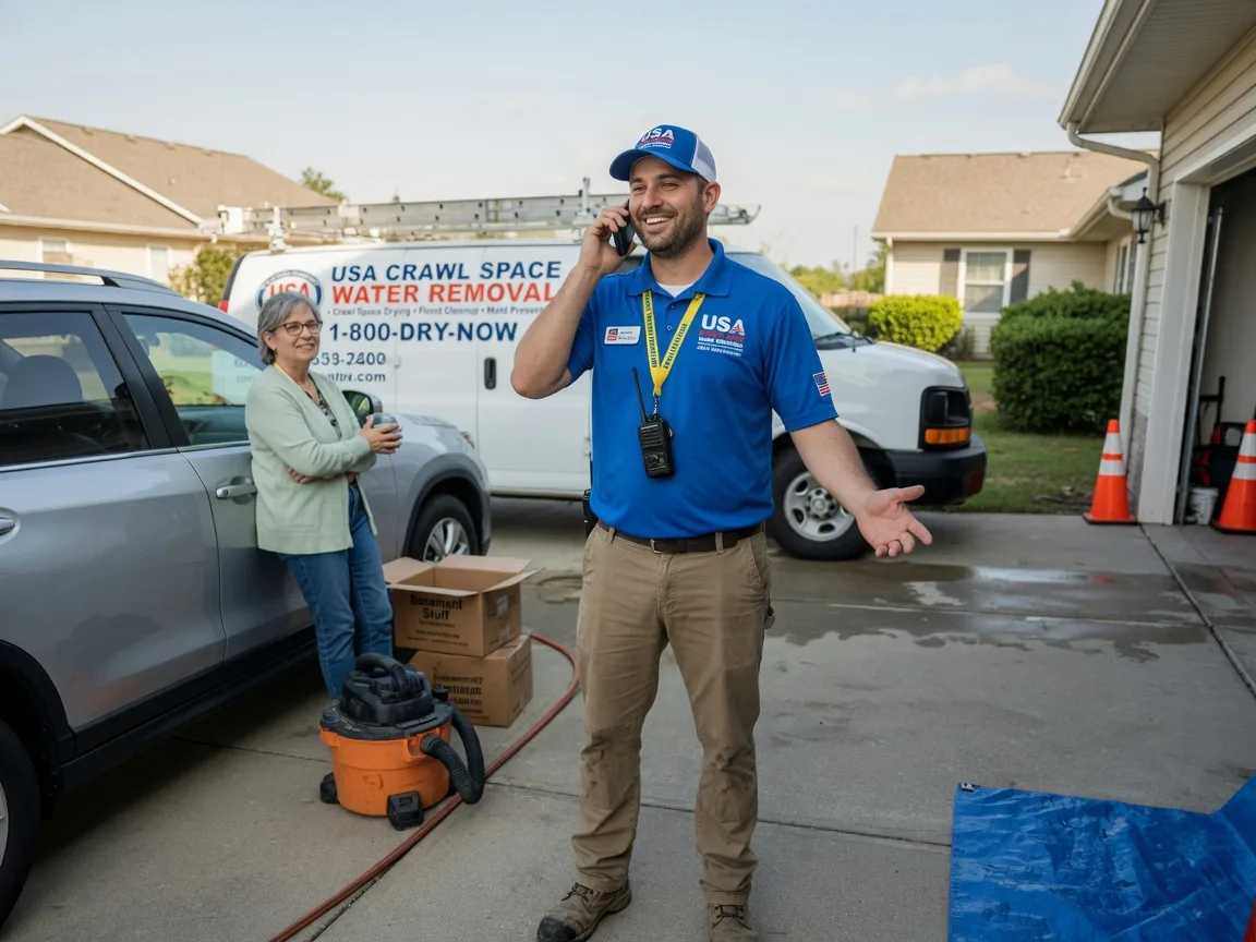 Crawl Space Water Removal Saluda, VA FAQs